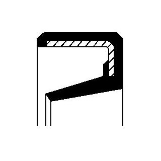 Tarpiklis, pasukamasis kakliukas CORTECO 49134726