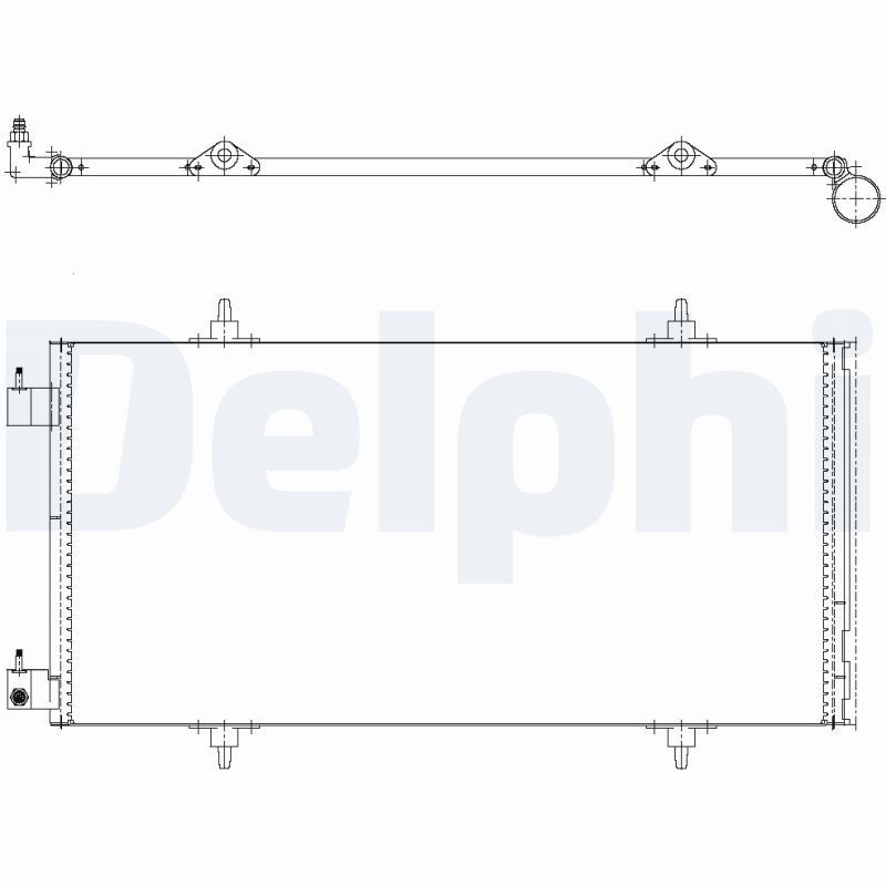 Kondensatorius, oro kondicionierius DELPHI TSP0225637
