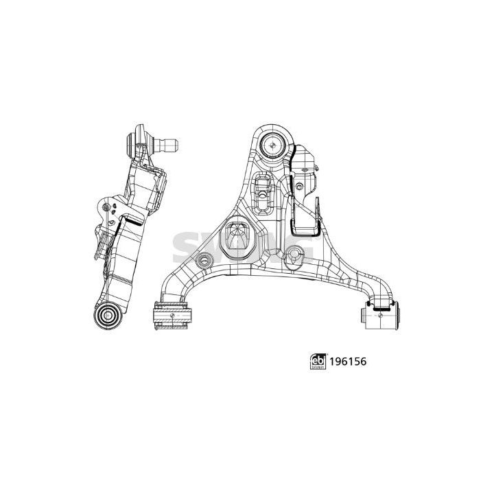 Vikšro valdymo svirtis SWAG 33 11 2024