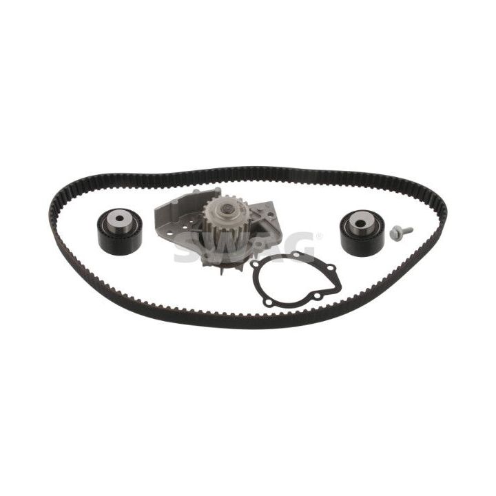 Vandens siurblio ir paskirstymo diržo komplektas SWAG 33 10 7577