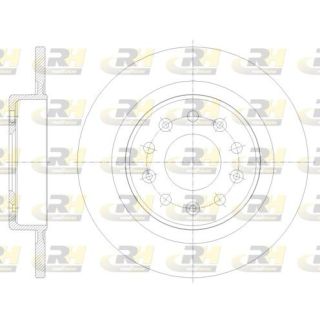 Stabdžių diskas ROADHOUSE 61818.00