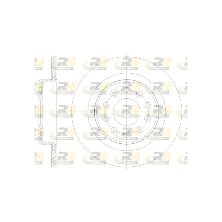 Stabdžių diskas ROADHOUSE 61818.00