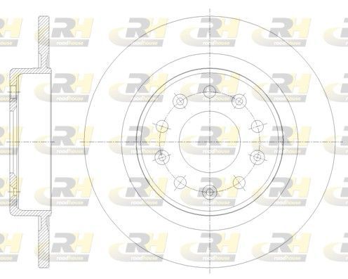 Stabdžių diskas ROADHOUSE 61818.00