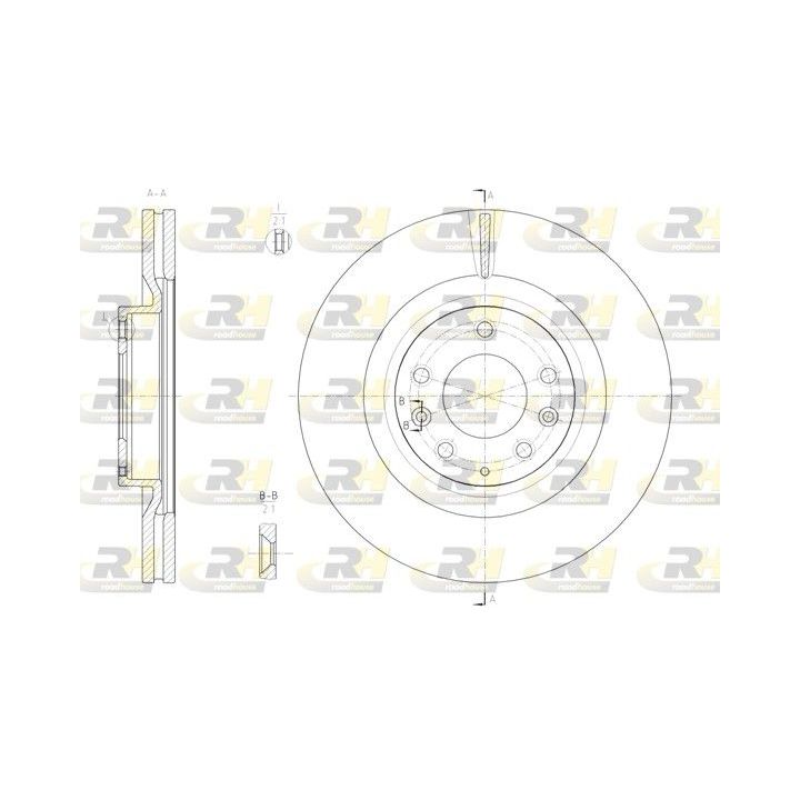 Stabdžių diskas ROADHOUSE 61994.10