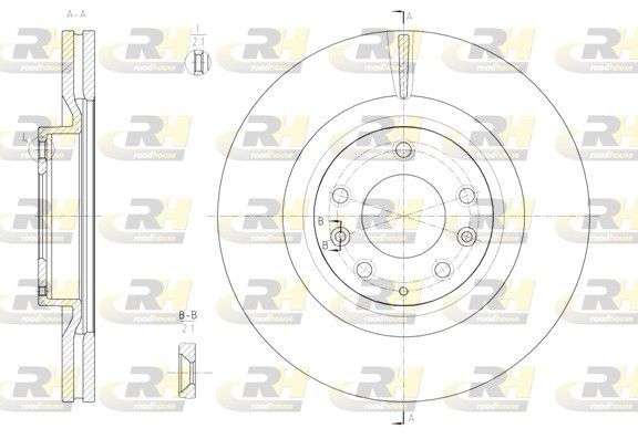 Stabdžių diskas ROADHOUSE 61994.10
