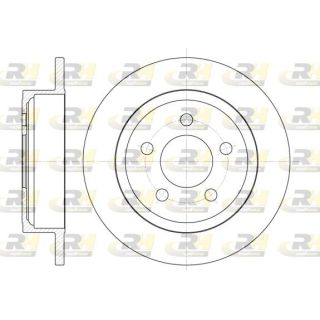 Stabdžių diskas ROADHOUSE 62029.00