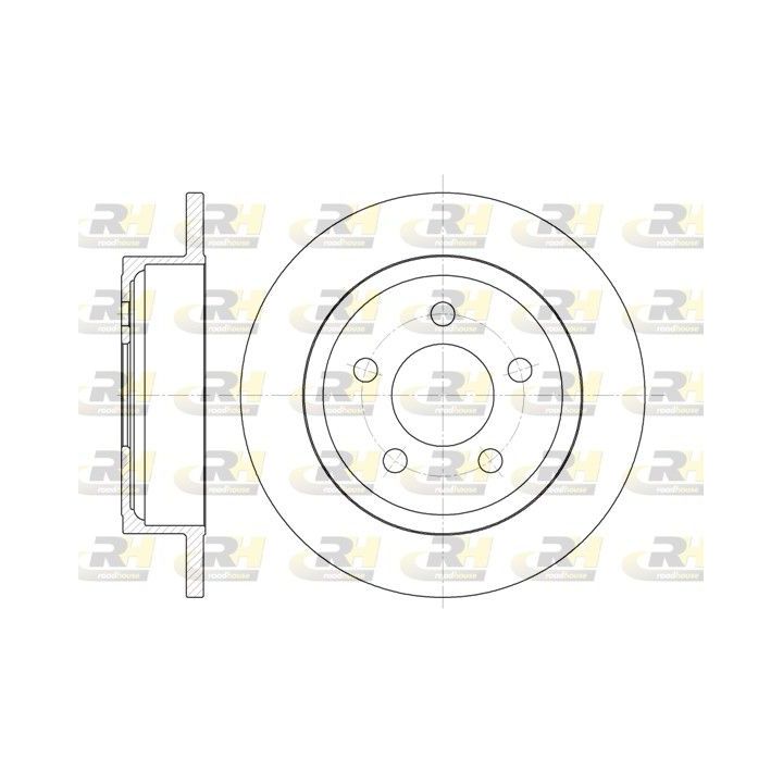 Stabdžių diskas ROADHOUSE 62029.00