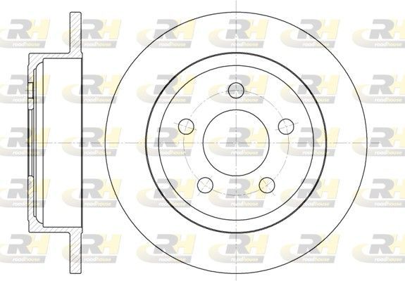 Stabdžių diskas ROADHOUSE 62029.00