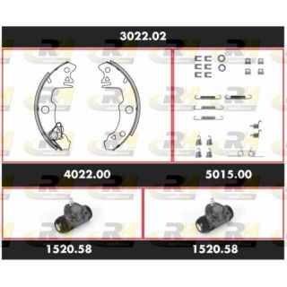 Stabdžių rinkinys, būgniniai stabdžiai ROADHOUSE SPK 3022.02
