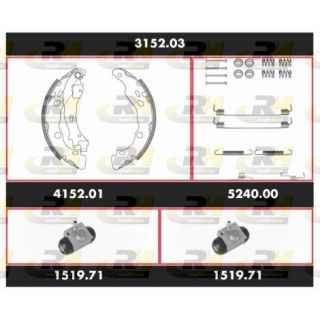 Stabdžių rinkinys, būgniniai stabdžiai ROADHOUSE SPK 3152.03
