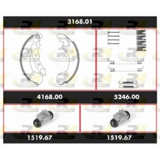 Stabdžių rinkinys, būgniniai stabdžiai ROADHOUSE SPK 3168.01