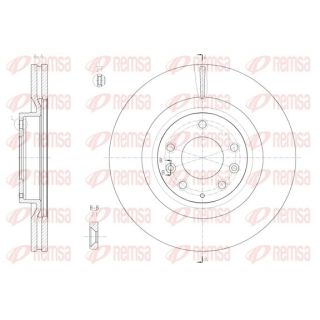 Stabdžių diskas REMSA 61994.10