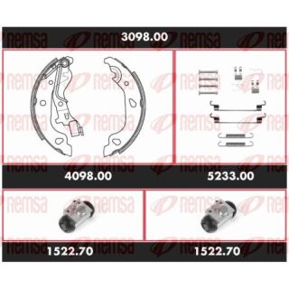 Stabdžių rinkinys, būgniniai stabdžiai REMSA SPK 3098.00