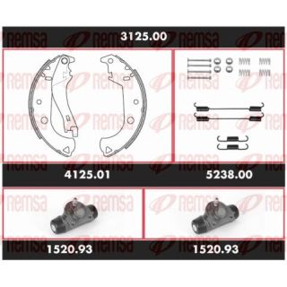 Stabdžių rinkinys, būgniniai stabdžiai REMSA SPK 3125.00