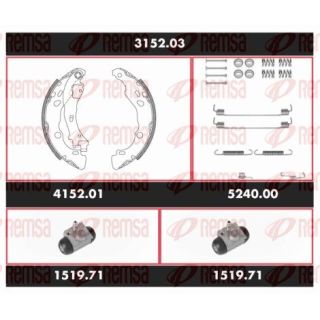 Stabdžių rinkinys, būgniniai stabdžiai REMSA SPK 3152.03