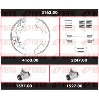 Stabdžių rinkinys, būgniniai stabdžiai REMSA SPK 3163.00