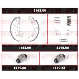 Stabdžių rinkinys, būgniniai stabdžiai REMSA SPK 3168.00