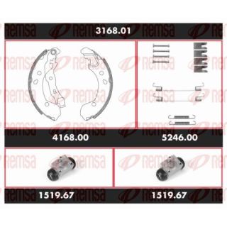 Stabdžių rinkinys, būgniniai stabdžiai REMSA SPK 3168.01