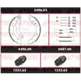 Stabdžių rinkinys, būgniniai stabdžiai REMSA SPK 3396.02