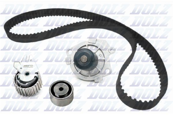 Vandens siurblio ir paskirstymo diržo komplektas DOLZ KD330