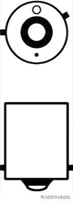 Lemputė, indikatorius HERTH+BUSS ELPARTS 89901190