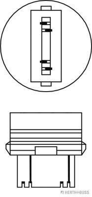 Galinio žibinto lemputė HERTH+BUSS ELPARTS 89901324