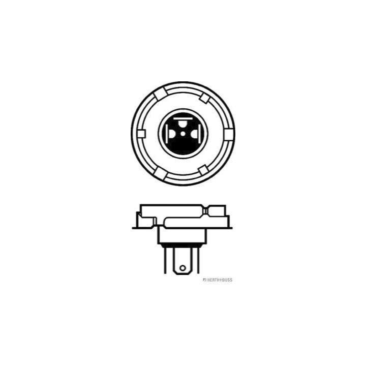 Lemputė, prožektorius HERTH+BUSS ELPARTS 89901090