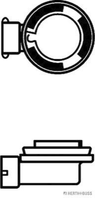 Lemputė, rūko žibintas HERTH+BUSS ELPARTS 89901296