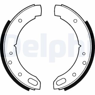 Stabdžių trinkelių komplektas, stovėjimo stabdis DELPHI LS1169
