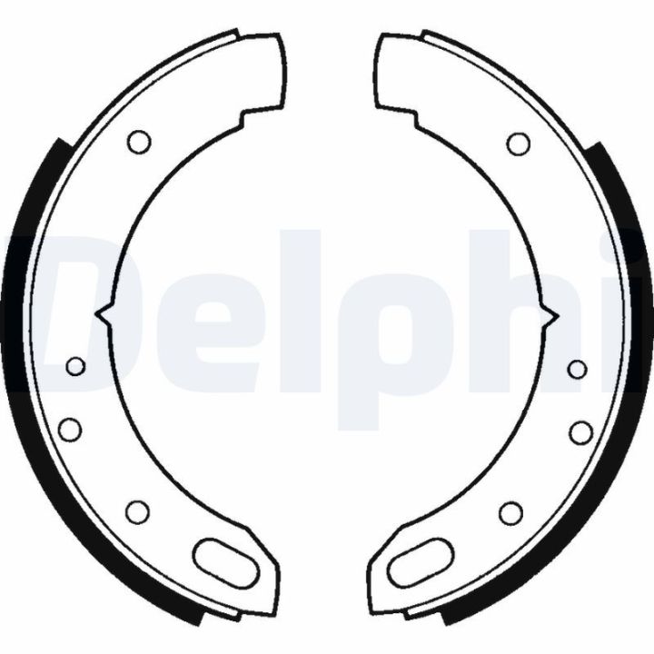 Stabdžių trinkelių komplektas, stovėjimo stabdis DELPHI LS1169