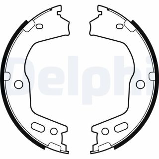 Stabdžių trinkelių komplektas, stovėjimo stabdis DELPHI LS2154