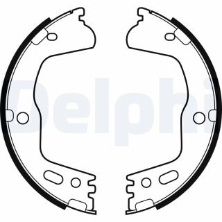 Stabdžių trinkelių komplektas, stovėjimo stabdis DELPHI LS2155