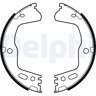 Stabdžių trinkelių komplektas, stovėjimo stabdis DELPHI LS2158