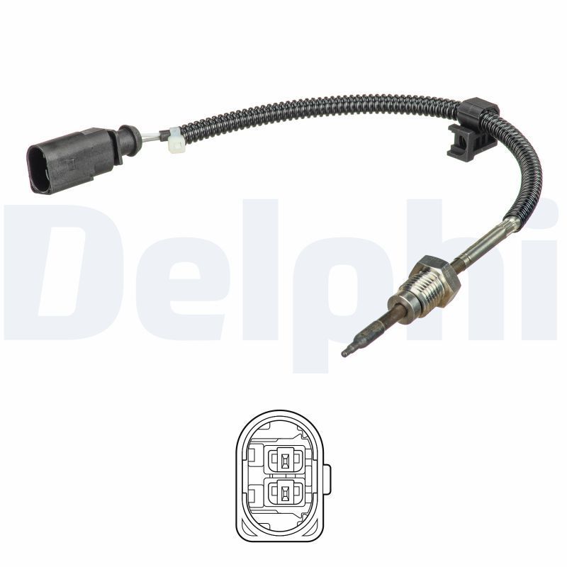 Jutiklis, išmetamųjų dujų temperatūra DELPHI TS30258