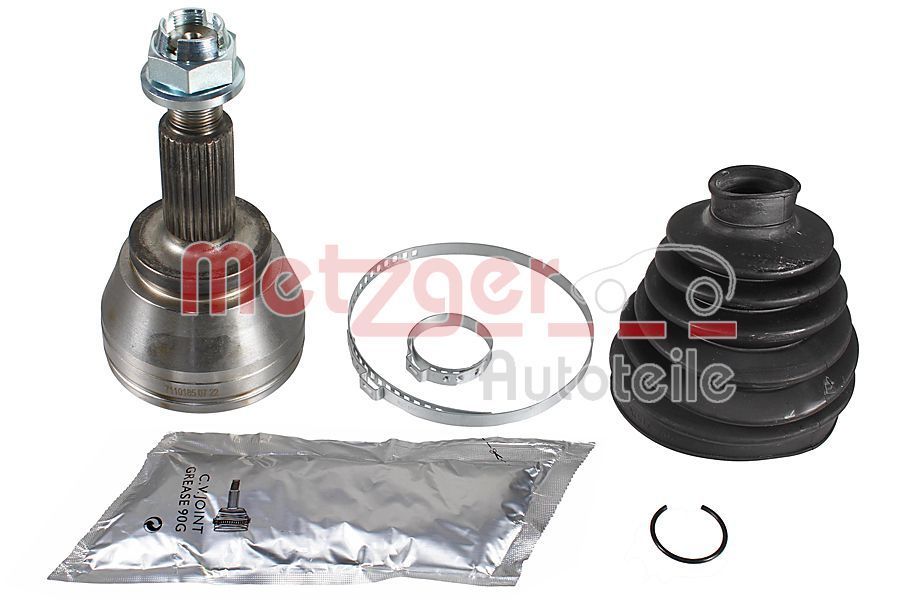 Jungčių komplektas, kardaninis velenas METZGER 7110185