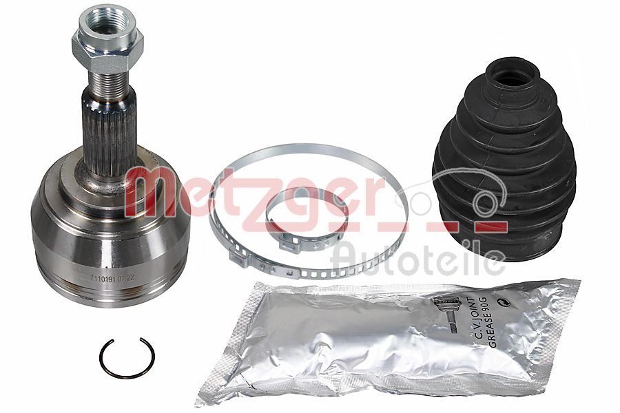 Jungčių komplektas, kardaninis velenas METZGER 7110191