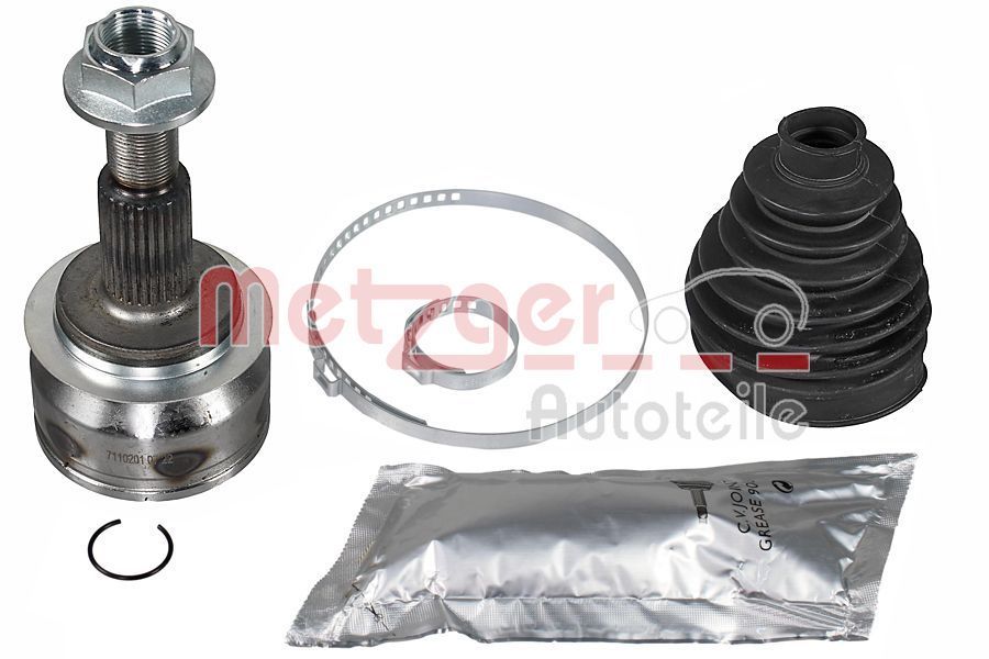 Jungčių komplektas, kardaninis velenas METZGER 7110201