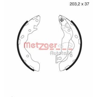 Stabdžių trinkelių komplektas METZGER MG 987