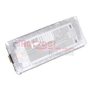 Lęšis, valstybinio numerio apšvietimas METZGER 2080120