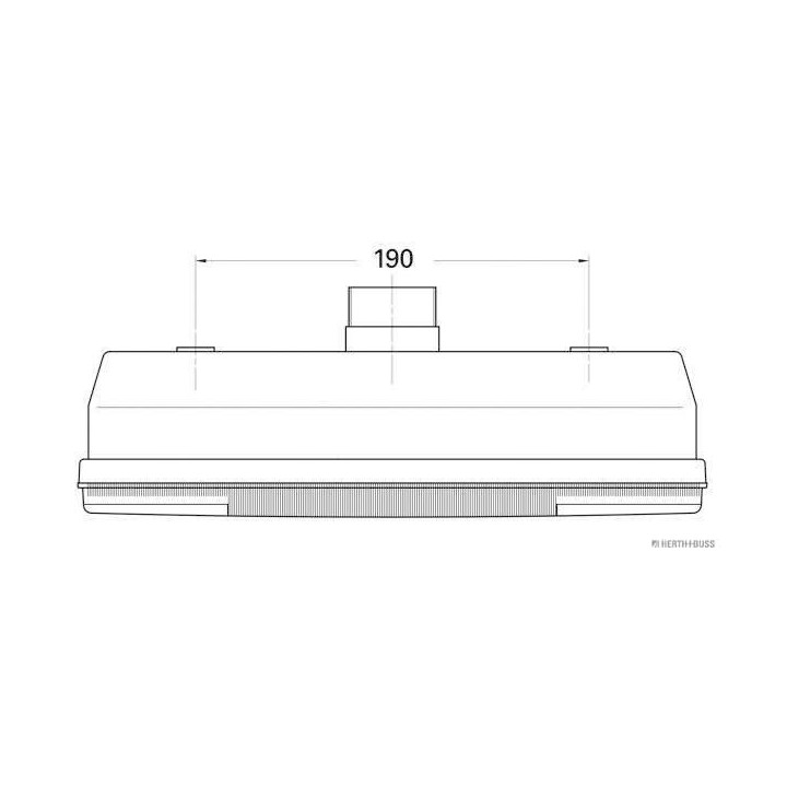 Kombinuotas galinis žibintas HERTH+BUSS ELPARTS 83840360