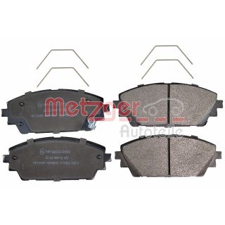 Stabdžių trinkelių rinkinys, diskinis stabdys METZGER 1170952