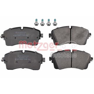 Stabdžių trinkelių rinkinys, diskinis stabdys METZGER 1170985