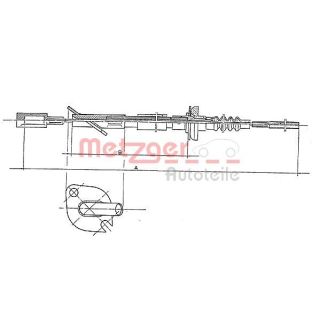 Sankabos trosas METZGER 1402.3