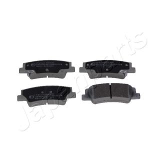 Stabdžių trinkelių rinkinys, diskinis stabdys JAPANPARTS PP-K16AF