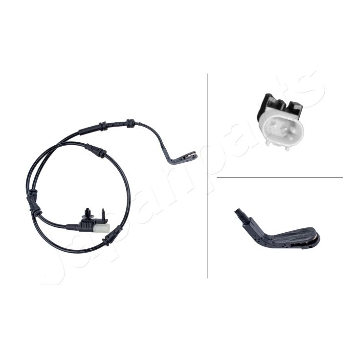 įspėjimo kontaktas, stabdžių trinkelių susidėvėjimas JAPANPARTS BPW-091