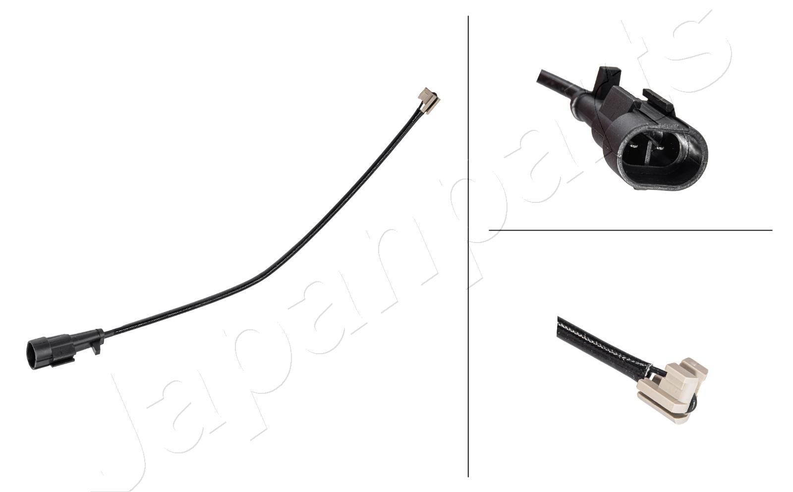 įspėjimo kontaktas, stabdžių trinkelių susidėvėjimas JAPANPARTS BPW-286