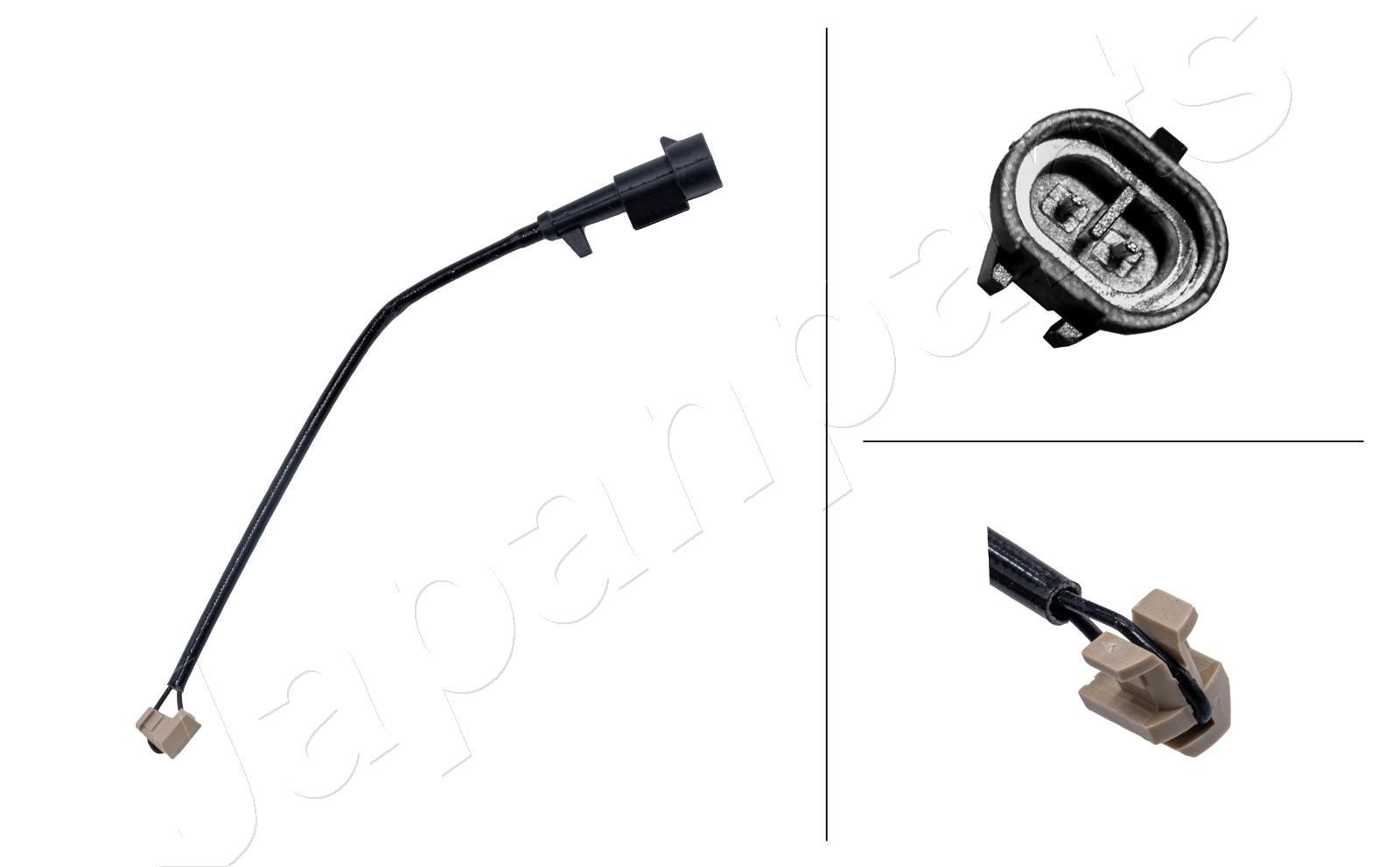 įspėjimo kontaktas, stabdžių trinkelių susidėvėjimas JAPANPARTS BPW-289