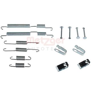 Priedų komplektas, stabdžių trinkelės METZGER 105-0045