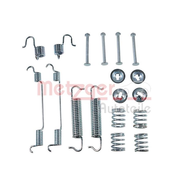 Priedų komplektas, stabdžių trinkelės METZGER 105-0780