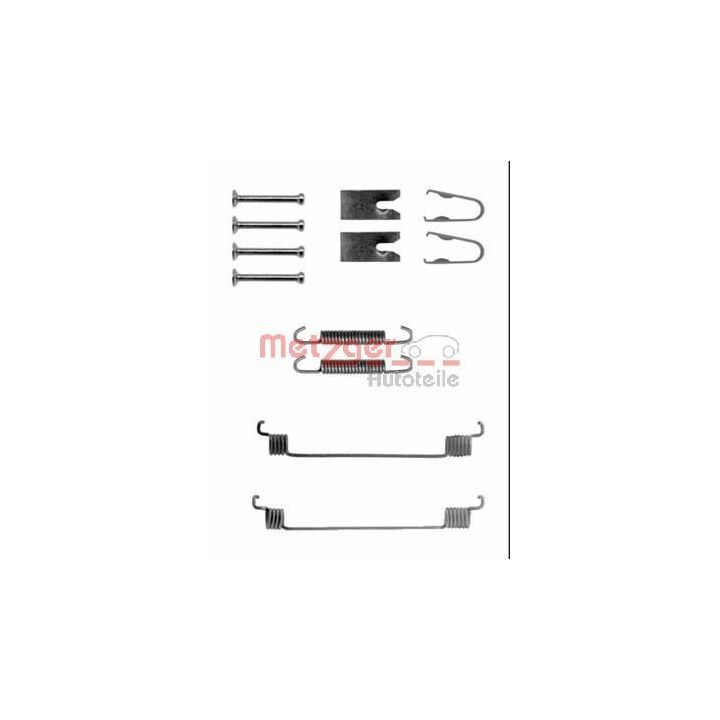 Priedų komplektas, stabdžių trinkelės METZGER 105-0794